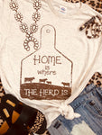Home is Where the Herd Is Tee (Delta)