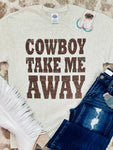 Cowboy Take Me Away Tee (Delta)