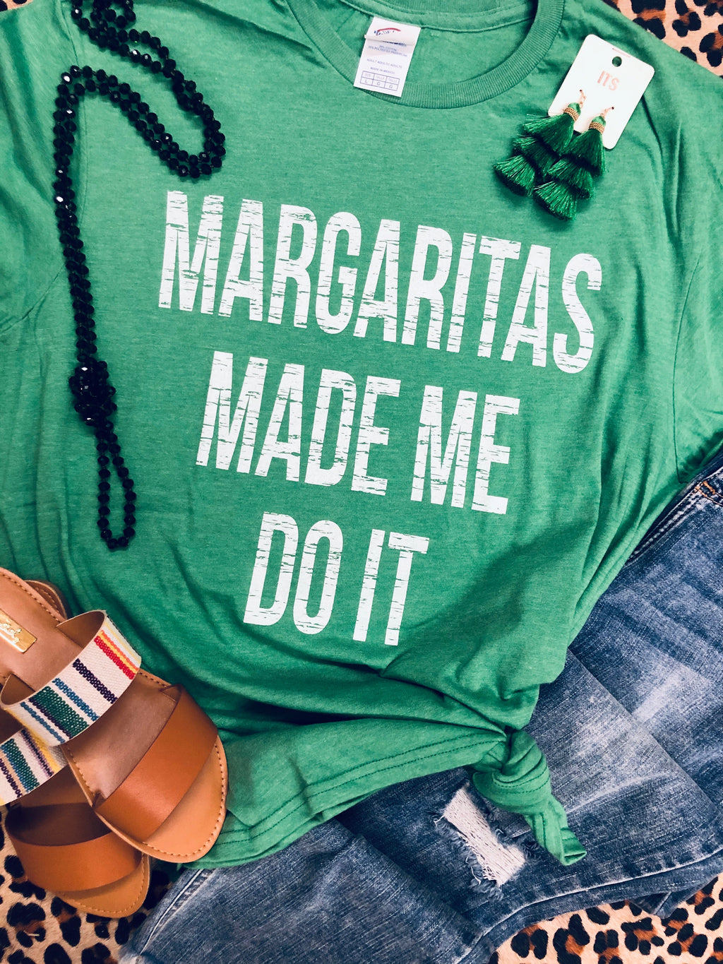 Margaritas Made Me Do It Tee (Delta)