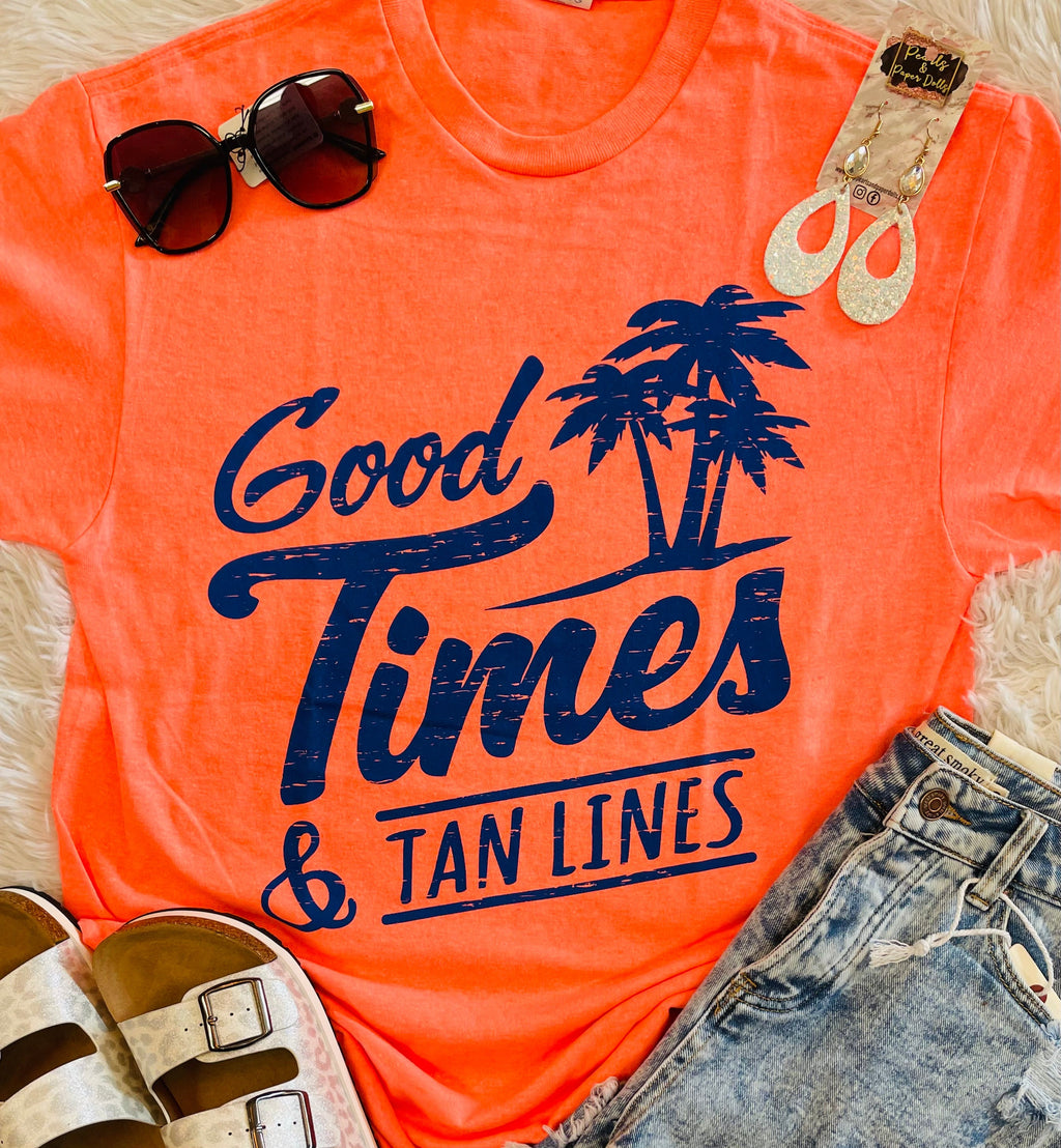 Good Times & Tan Lines Tee (Delta)