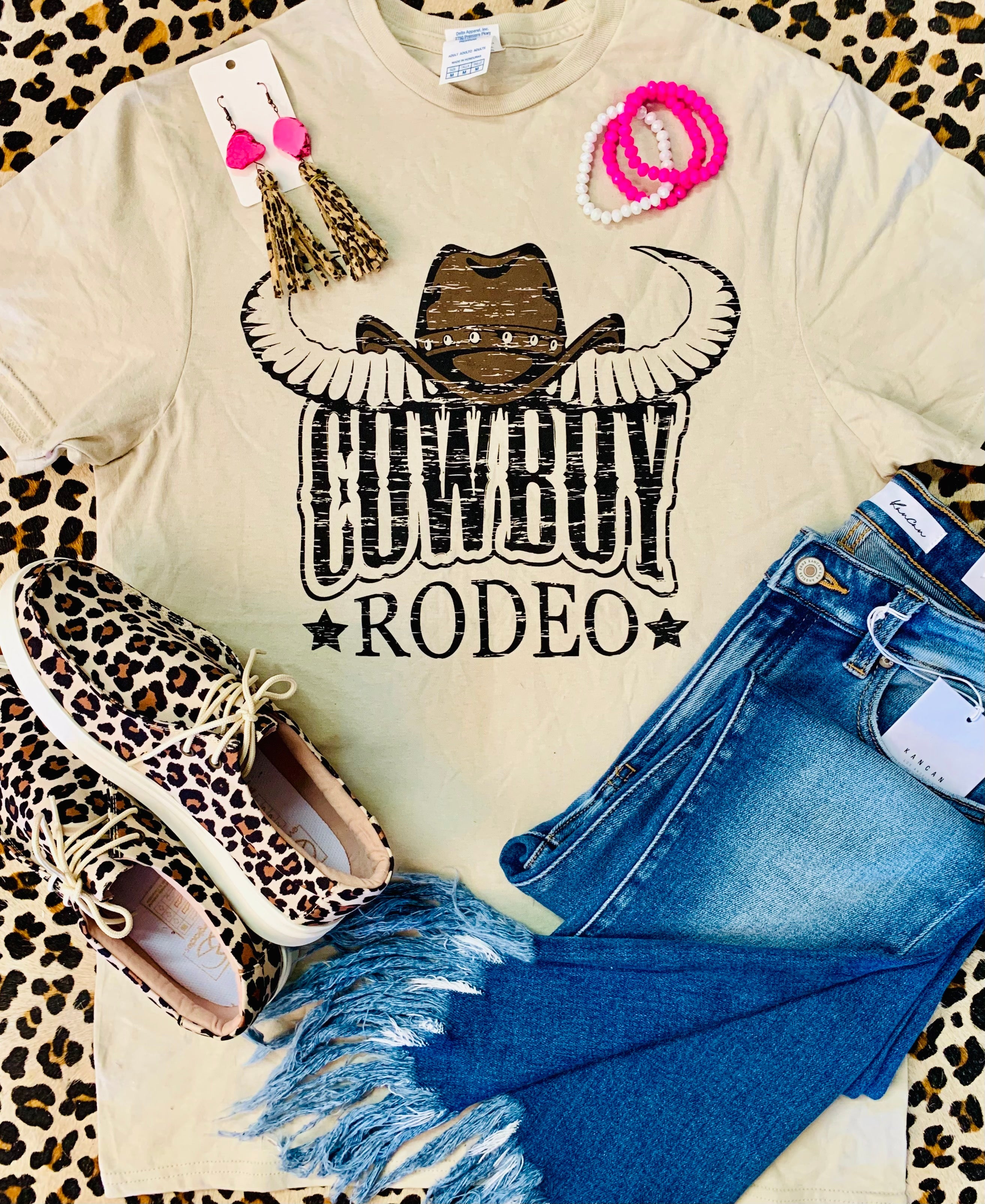 Cowboy Rodeo Tee (Delta)