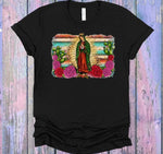 Serape Lady Of Guadalupe Tee